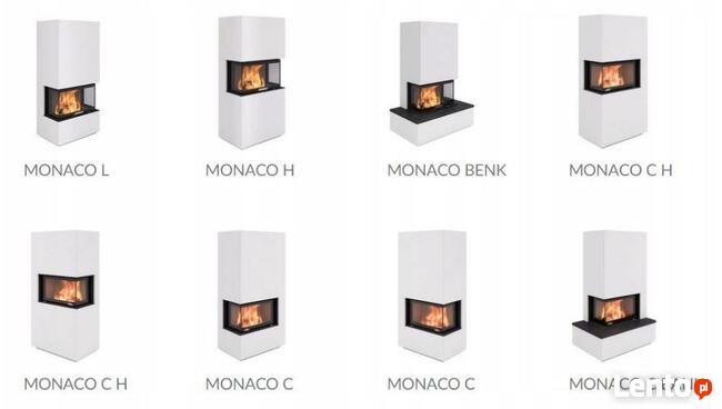 Nordpeis obudowa kominka MONACO COLORADO BENCH