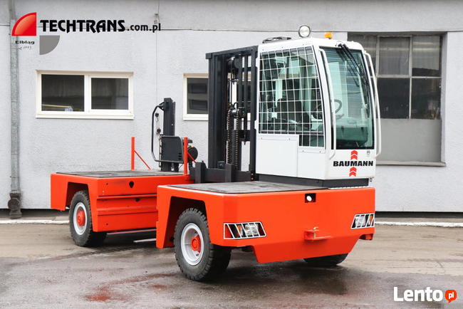 Boczny wózek widłowy Lancer Diesel platforma 1400 mm baumann