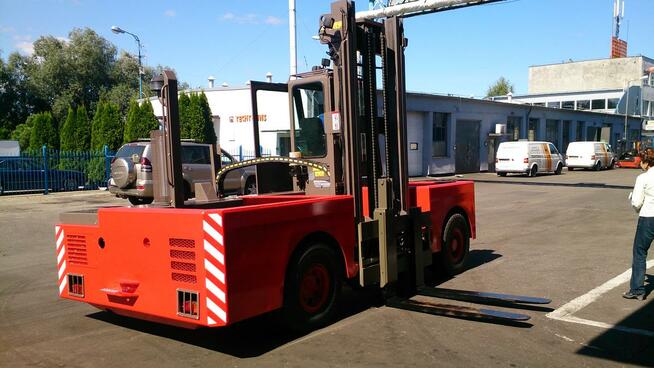 Boczny wózek widłowy Lancer Diesel platforma 1400 mm baumann