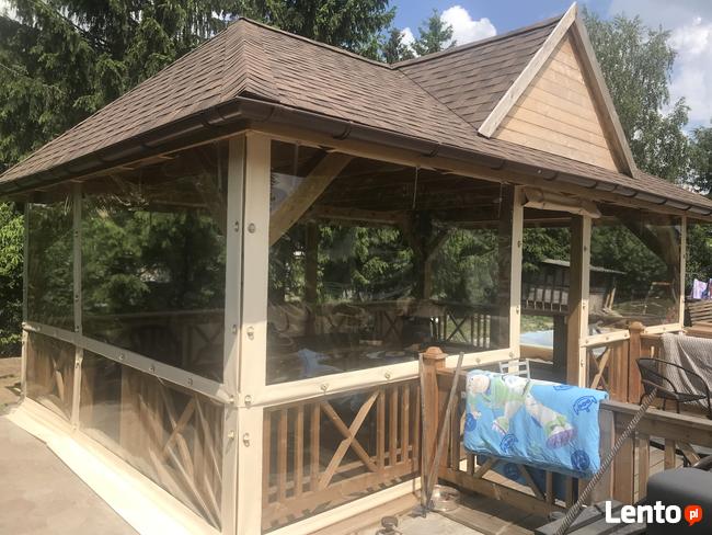 Plandeki osłonowe na taras i do altan