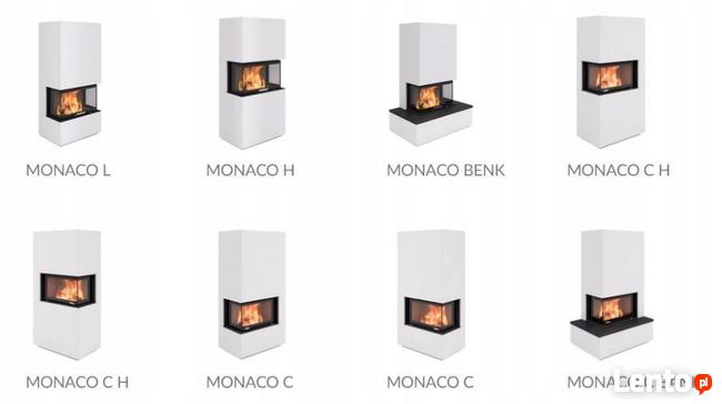 Nordpeis kominek MONACO III akumulac. z wkładem Q-34UL