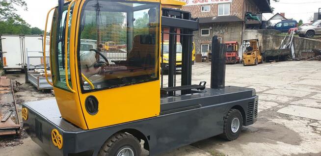 Boczny wózek widłowy Lancer Diesel platforma 1400 mm baumann