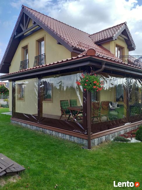 Plandeki osłonowe na taras i do altan