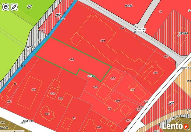 Pieszyce, centrum, dzialka budowlana