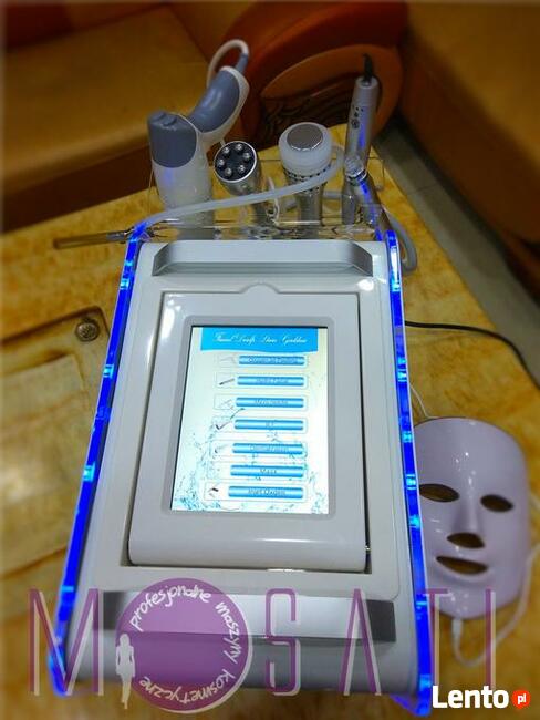 Aqua kombajn 7w1 hydrabrazja + Infuzja tlenowa + RF + Mezo