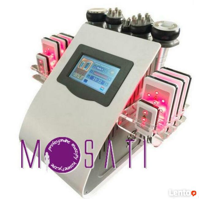 Kombajn SUPER LASER SLIM Liposukcja PARCIANE PRZEWODY