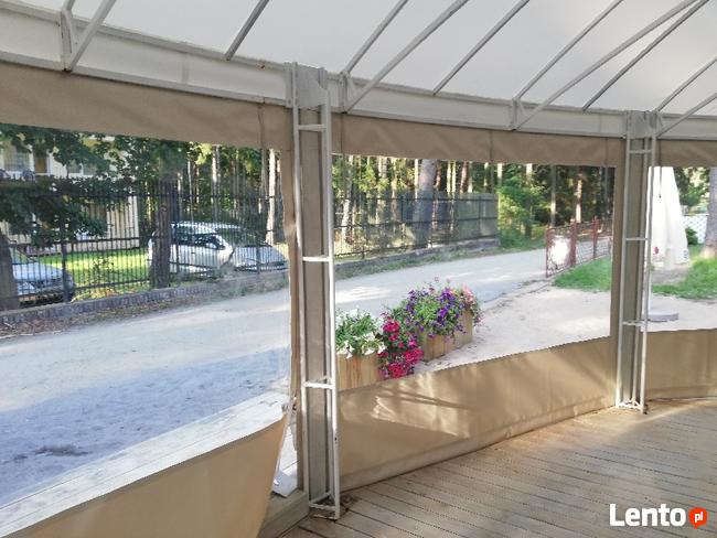 Plandeki osłonowe na taras i do altan