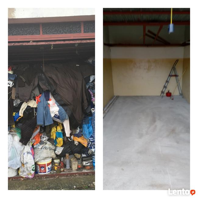 Sprzątanie piwnic, garaży, strychów, wywóz mebli