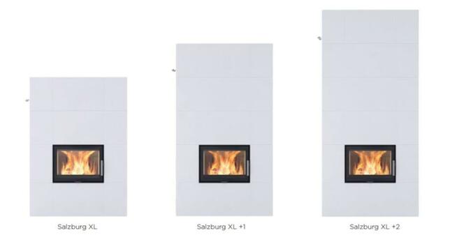 Nordpeis kominek komplet SALZBURG XL+1 akumul VAT