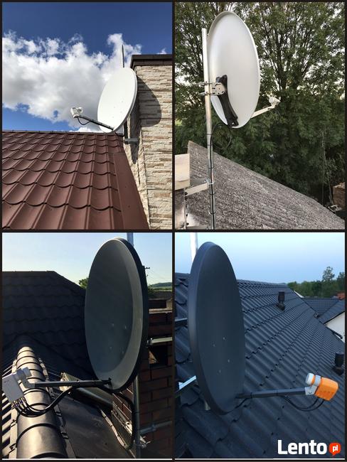Montaż anten satelitarnych i naziemnych DVB-T - serwis