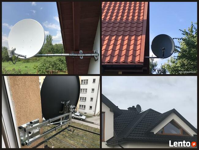 Montaż anten satelitarnych i naziemnych DVB-T - serwis