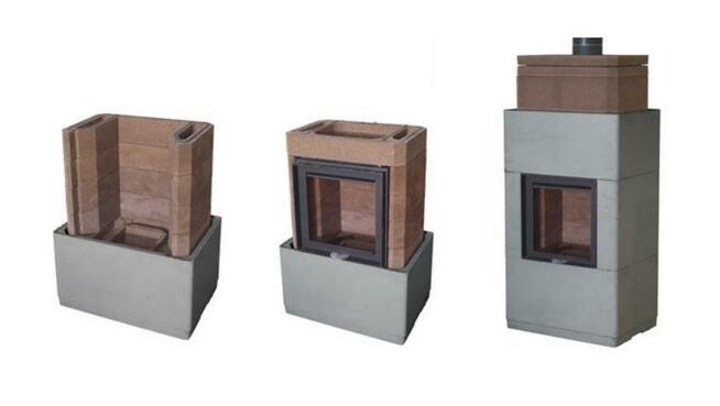 Nordpeis kominek komplet SALZBURG L Basic akumulac. VAT