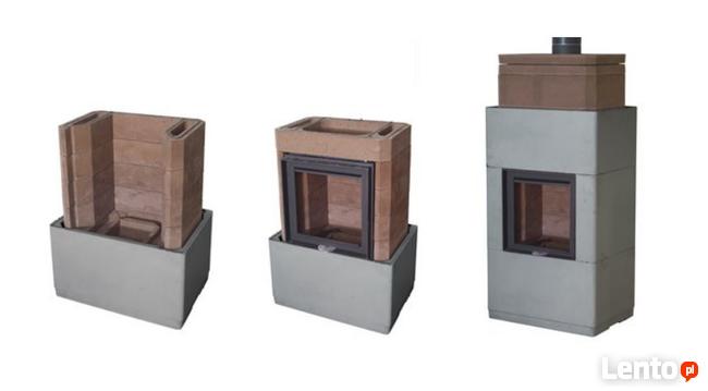 Nordpeis kominek kompletny SALZBURG M II LOW akum VAT