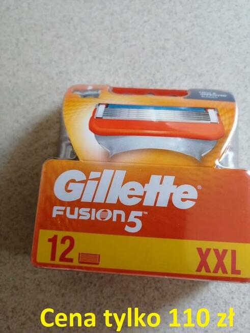 GILLETTE Fusion 12 szt wkłady