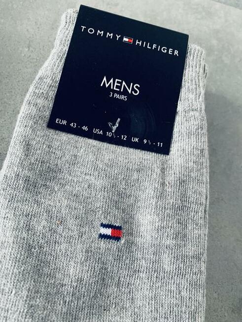 SKARPETKI oryginał TOMMY - metka + zawieszka cena PLN