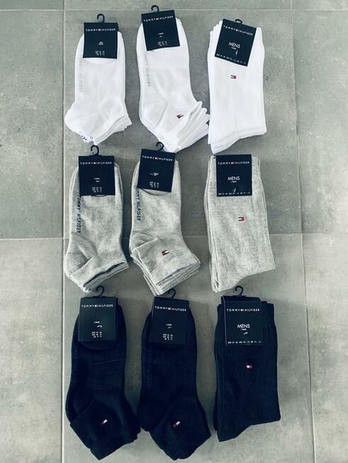 SKARPETKI oryginał TOMMY - metka + zawieszka cena PLN