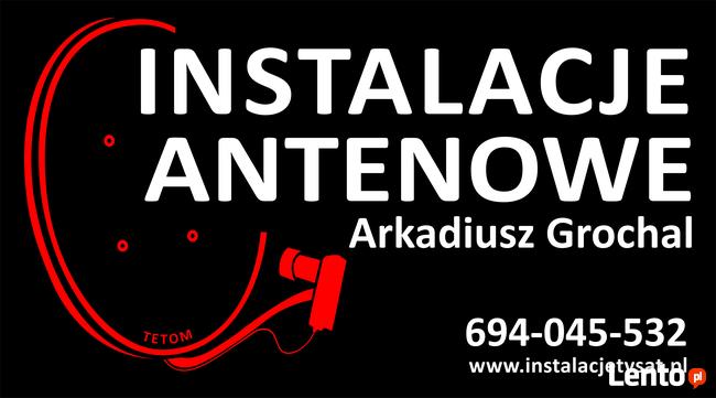 Montaż anten satelitarnych i naziemnych DVB-T - serwis