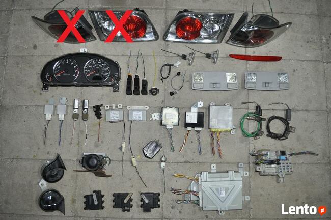 Mazda 6 Kombi 2.0 16V 141KM Benzyna 2003rok kolor 25B CZĘŚCI