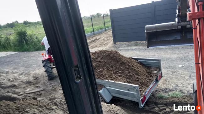 Usługi Mini Koparka oraz mini Traktorem z Glebogryzarka