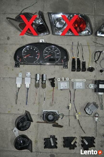 Mazda 6 Kombi 2.0 16V 141KM Benzyna 2003rok kolor 25B CZĘŚCI