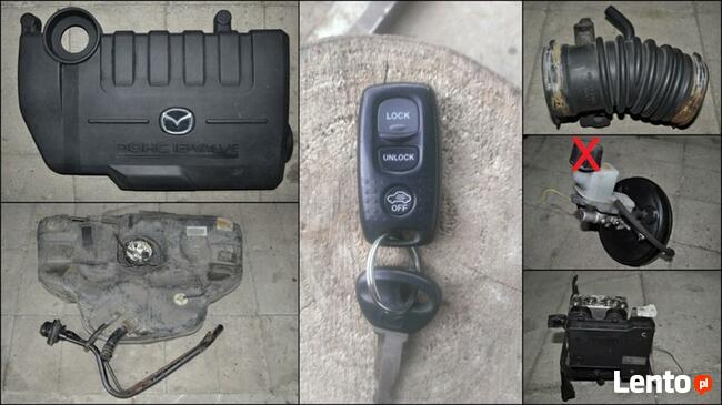 Mazda 6 Kombi 2.0 16V 141KM Benzyna 2003rok kolor 25B CZĘŚCI