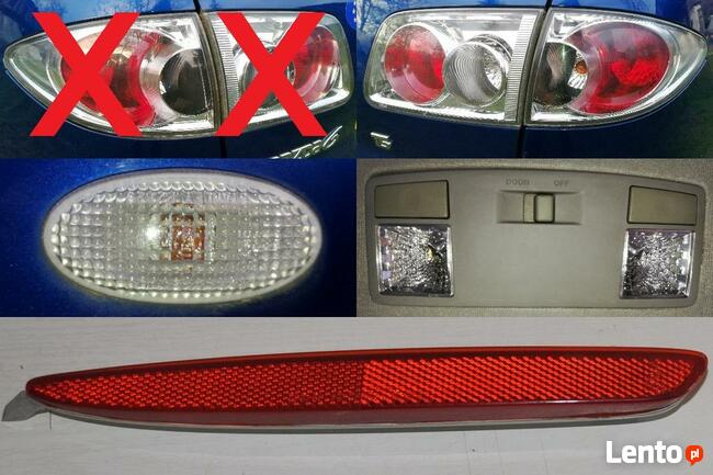 Mazda 6 Kombi 2.0 16V 141KM Benzyna 2003rok kolor 25B CZĘŚCI