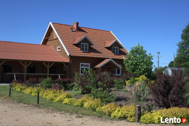 Piekne siedlisko 80km od Warszawy, stajnie, staw 2,5ha