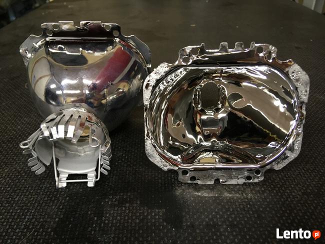 Metalizacja próżniowa natryskowa / odbłyśniki odblaski regen