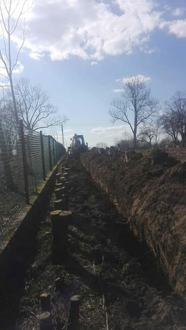 Usługi koparko ładowarką prace ziemne rekultywacja wywrotka