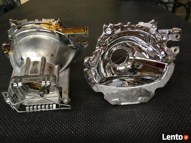 Metalizacja próżniowa natryskowa / odbłyśniki odblaski regen