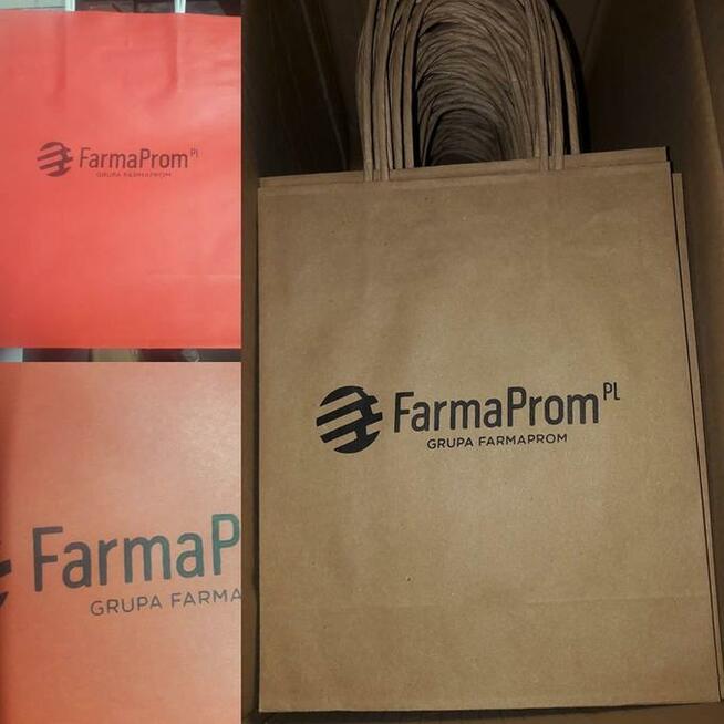 Papierowe torby ekologiczne z Twoim LOGO, nadruk HURT