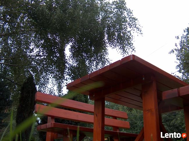 Meble ogrodowe STÓŁ ŁAWA 150 cm jedyne solidne.