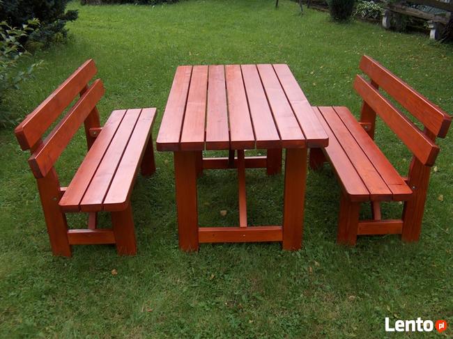 Meble ogrodowe STÓŁ ŁAWA 150 cm jedyne solidne.