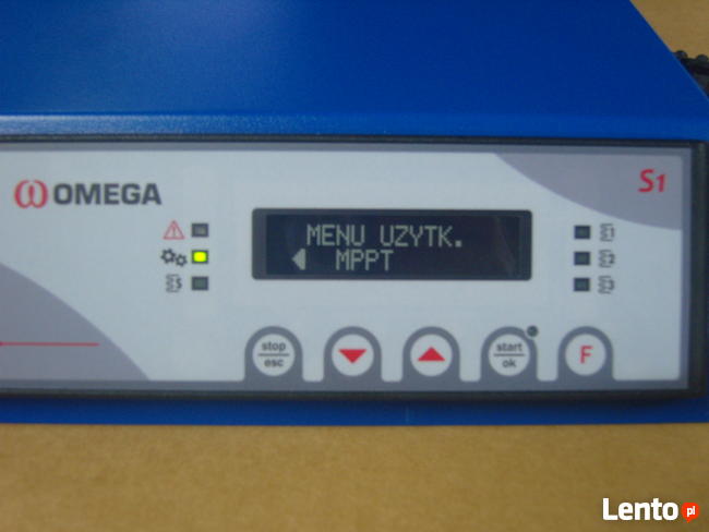 Sterownik grzałek MPPT panel fotowoltaiczny OMEGA S1R