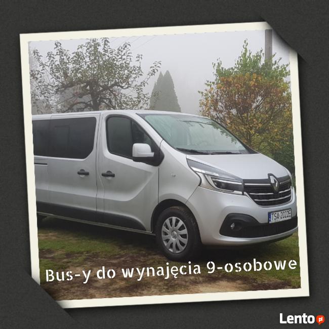 Bus-y 9os. Wynajem - transport wypożyczalnia Sandomierz Mako