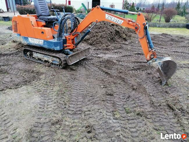 Usługi Mini Koparką oraz Mini Traktorem z Glebogryzarka