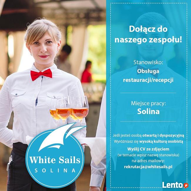 Pracownik restauracji i recepcji -PRACA NA STAŁE