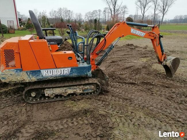 Usługi Mini Koparką oraz Mini Traktorem z Glebogryzarka