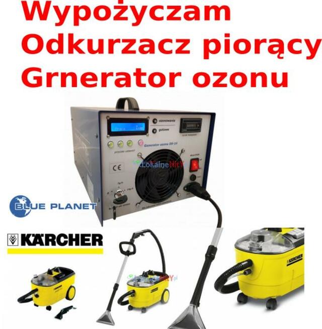 Generator ozonu karcher puzzi wypożyczę