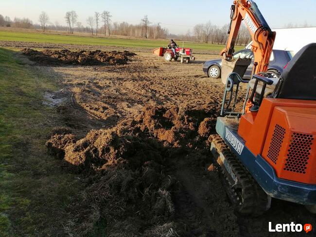 Usługi Mini Koparką oraz Mini Traktorem z Glebogryzarka