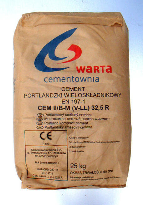 Głogów Cement portlandzki, 25 kg HRW Polska