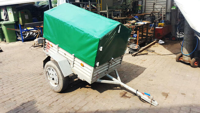 PLANDEKA PVC na przyczepkę samochodową ROLNICZĄ