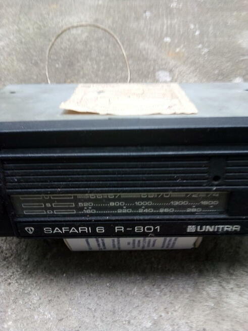 Radia sam.Safari 5,6 z czasów PRL