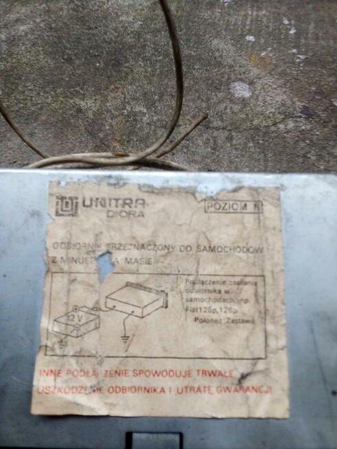 Radia sam.Safari 5,6 z czasów PRL