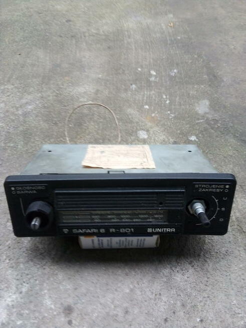 Radia sam.Safari 5,6 z czasów PRL