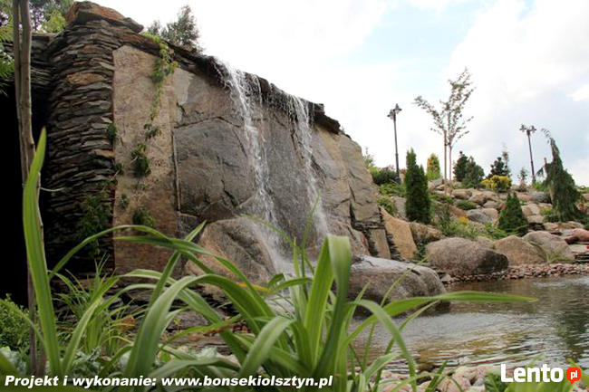 Kamień ogrodowy - kamień do oczek wodnych, kamień na kaskady