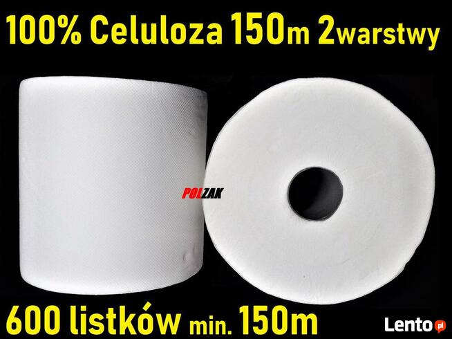 Ręcznik Papierowy Biały 150m Czyściwo dla Piekarni Cukierni