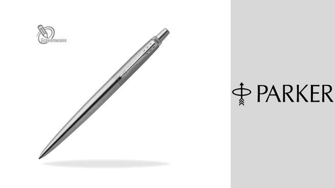 Długopis Parker na prezent stalowy Jotter