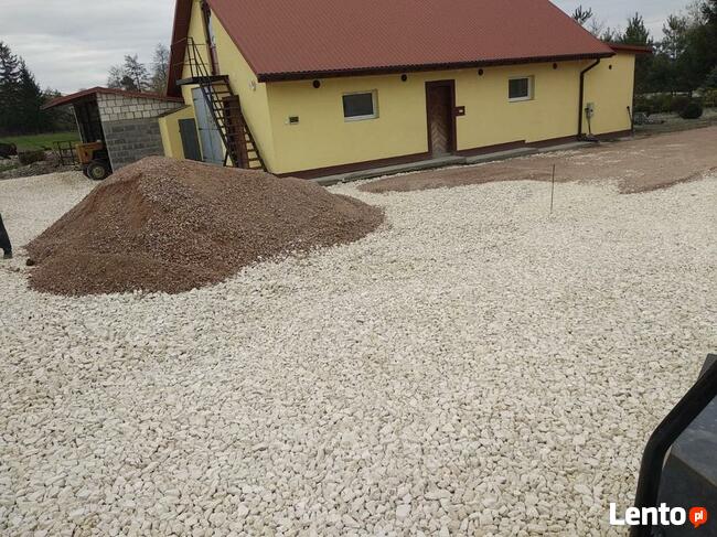 Utwardzanie placów Budowa dróg Miechów Wolbrom Słomniki