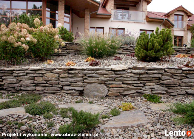 Kamień murowy płytowy, kamień na mur - łupek szarogłazowy